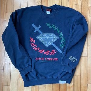 Diamond Supply Co. navy sweatshirt. Size medium